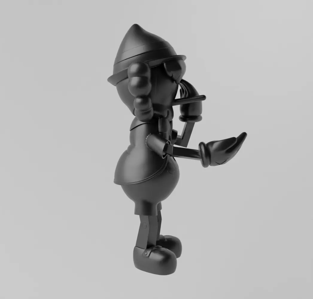 Kaws Pinocchio Art Toy Fan Art