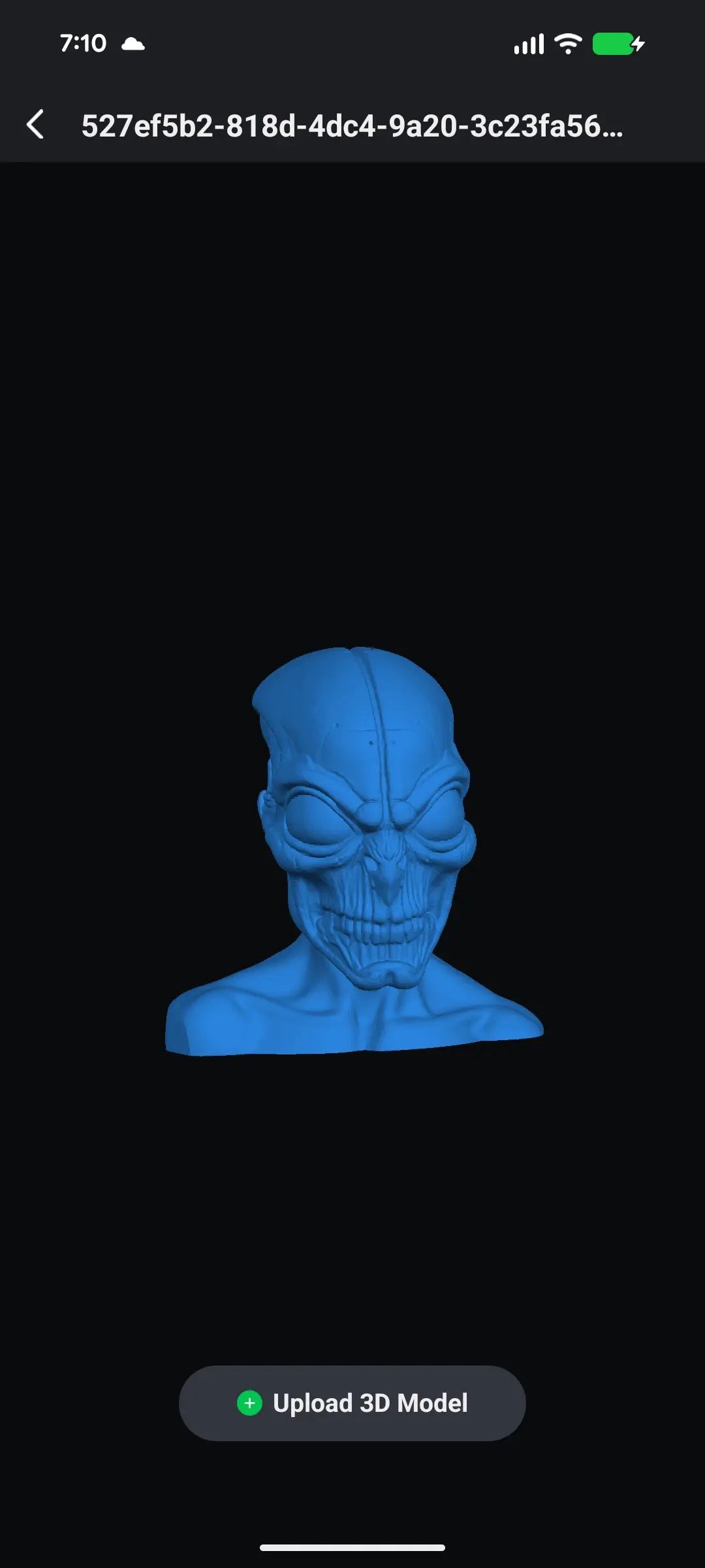 Characters & Creatures STL Download - alien statue-Joe Rinehart