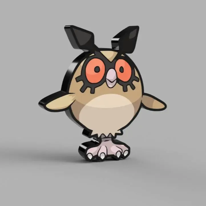 Hoothoot Lightbox