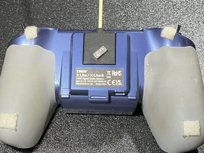 Twin X-Lite (S) back cover with magnet holder/wind indicator