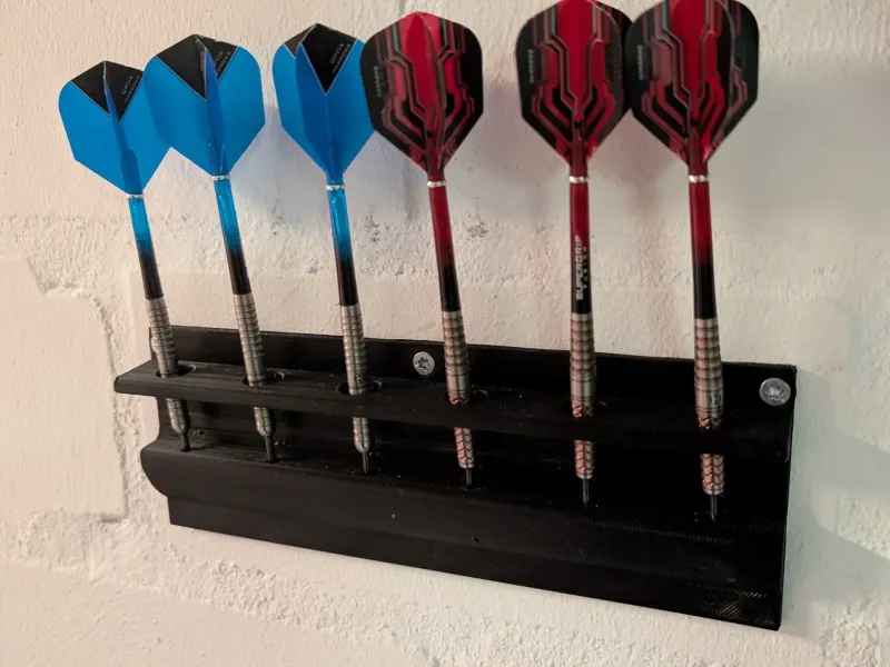Dart Wallholder for 6 Darts