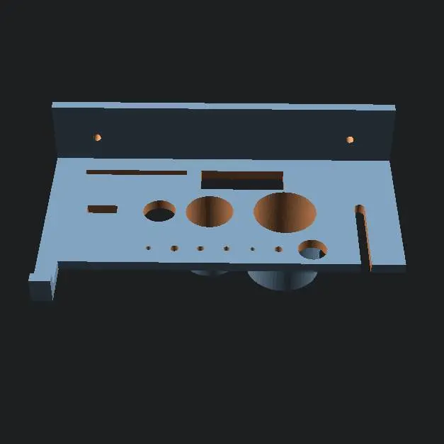 Creality K2 SE Toolkit Organizer Enclosure Mount