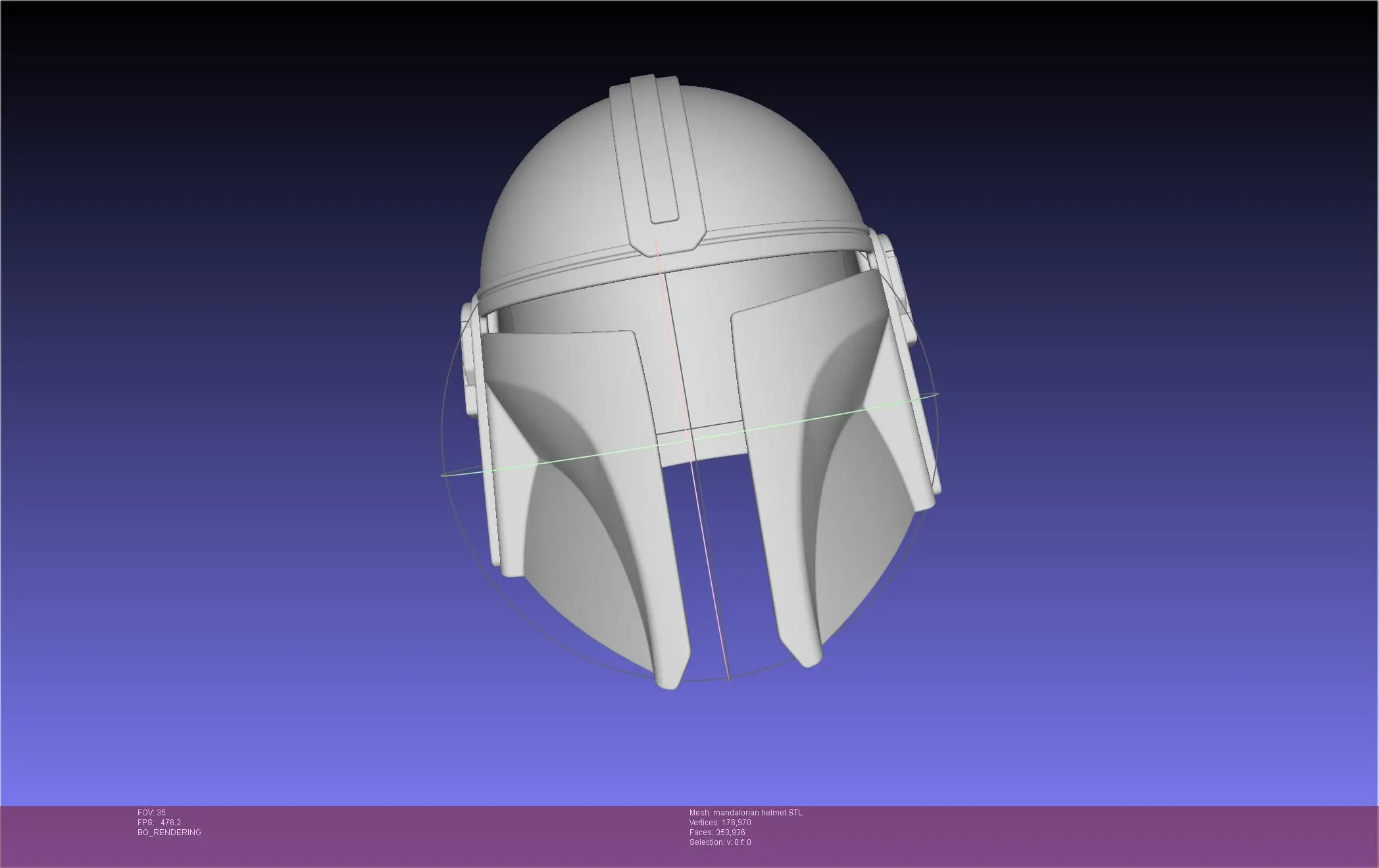 Star Wars Mandalorian Helmet