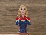 Captain Marvel Statue-0
