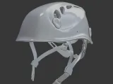 Cyborg Sci‑Fi Helmet – Futuristic 3D Printable Armor Helmet-0