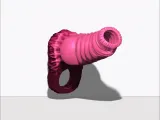 Fantasy Sheath/Cockring Wolf ( mold )-3
