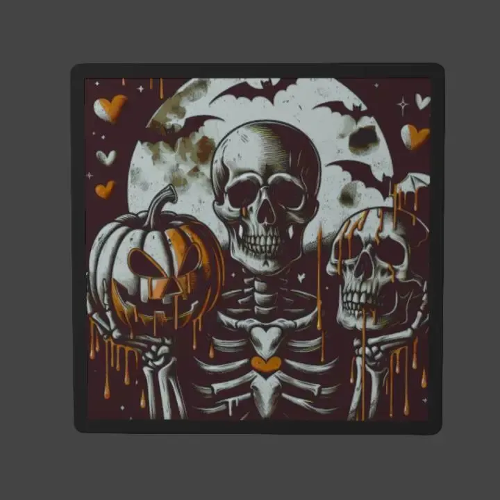 Lithophane Skull or Pumpkin in your Hands