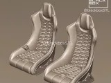 1/24 ダイキャスト・モデルキット用 スポーツシート BB01-1