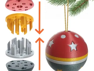 Single Extruder - Multi Color - Christmas Ball