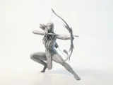 Elf Archer Figurine Fantasy 3D Printable-3