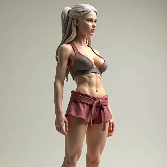 model 07 - Muay Thai fighter