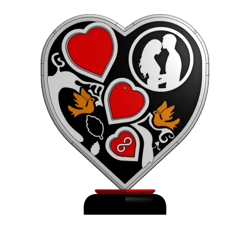 VALENTINES DAY GIFT - CUSTOM NAME - DATE - LOVELY SURPRISE