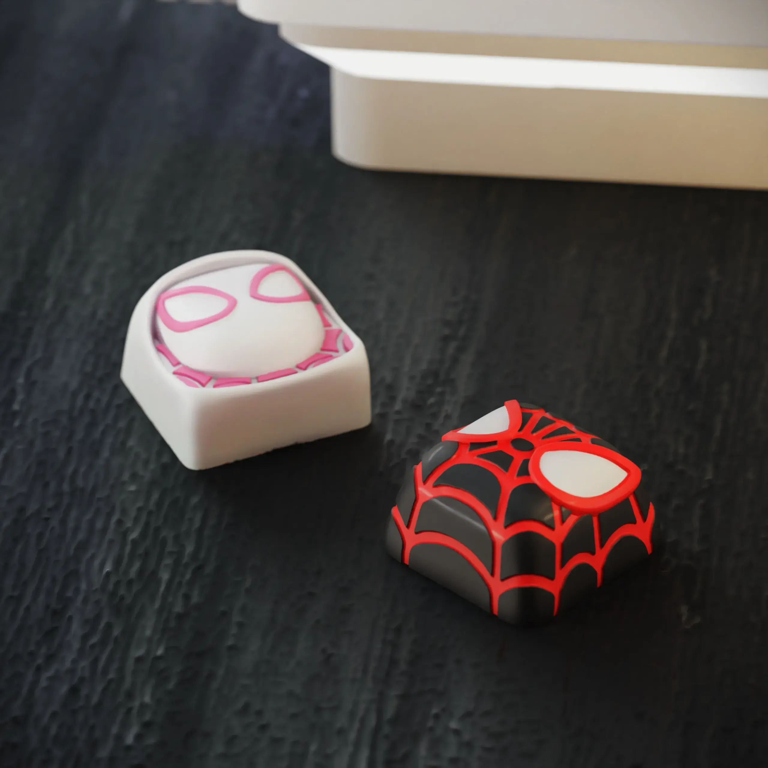 Miles Morales - Gwen Stacy keycaps - Mechanical keyboard