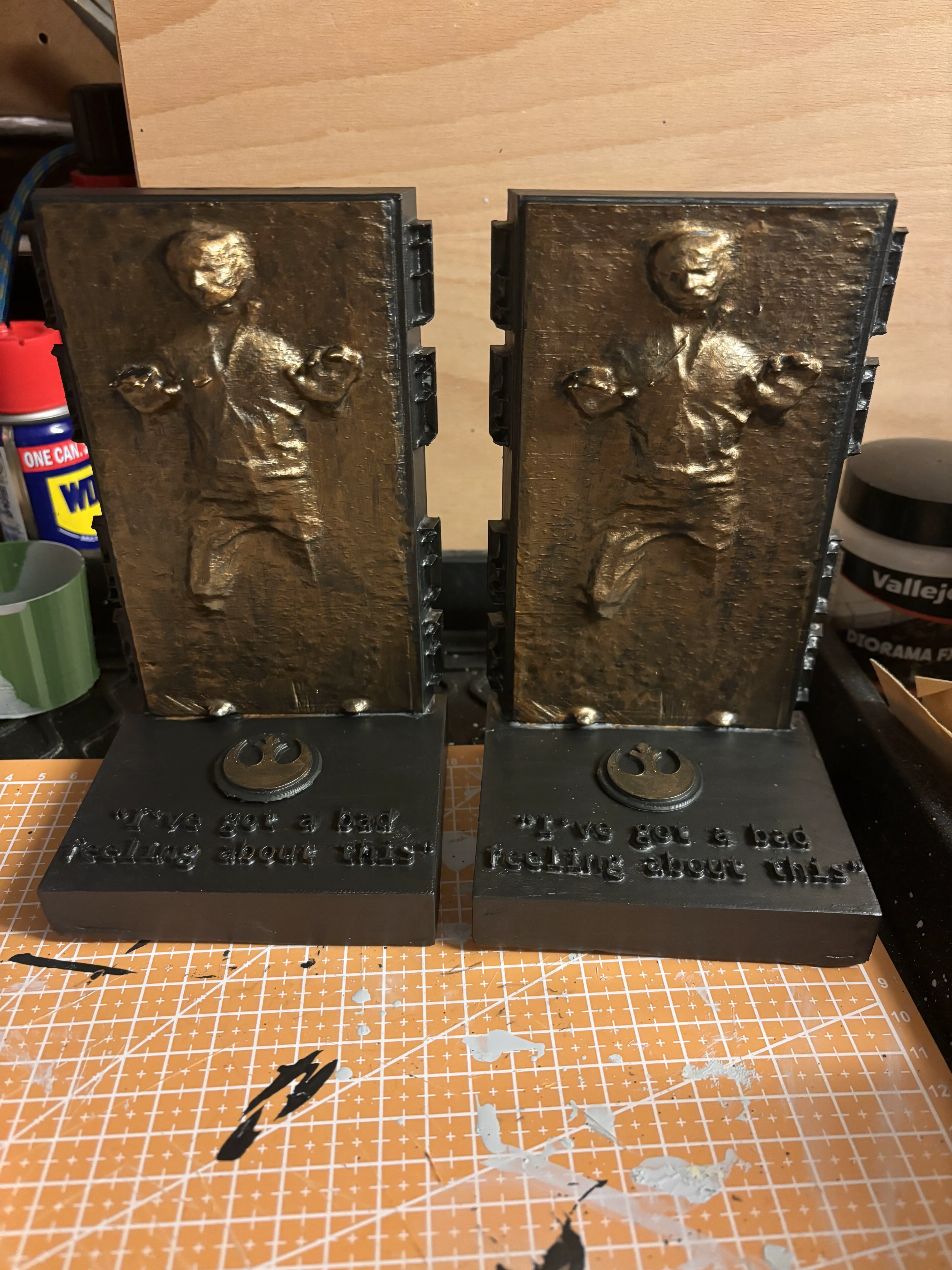 Star Wars Han Solo Bookend