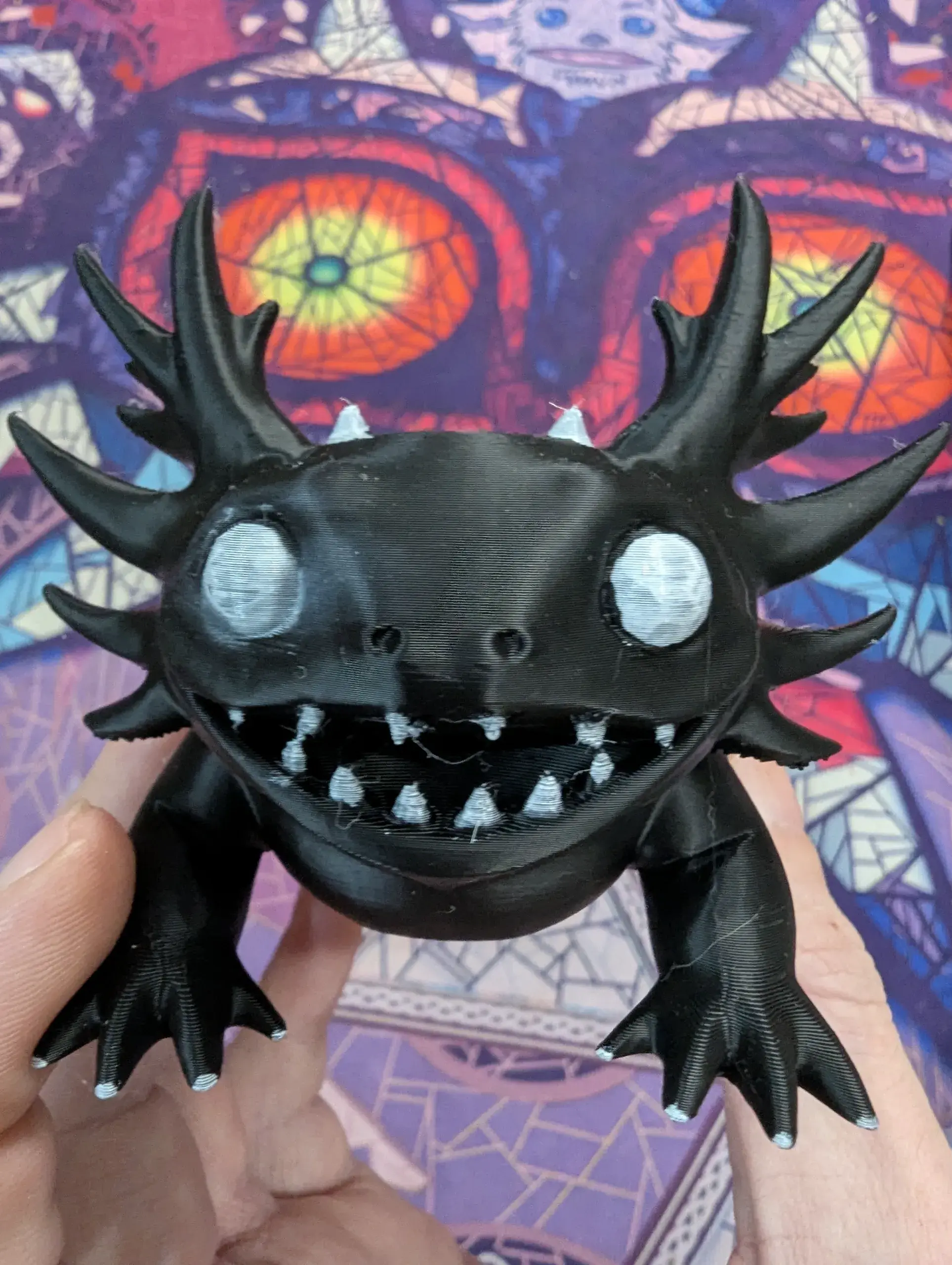 Archivos de impresora 3D | Archivo 3MF | Monster Axolotl | Creality Cloud