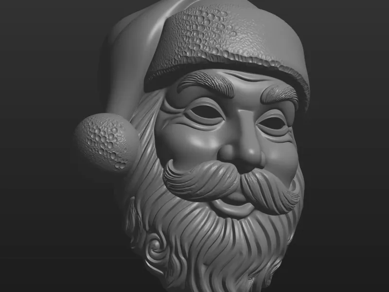 SANTA CLAUS MASK
