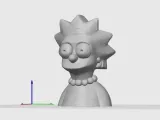 Bust Lisa Simpson-4