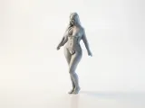 Bikini Beach Babe Female Figure 3D Printable-3