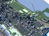 Chicago Cityscape 3D Model – Windy City Skyline Illinois-2