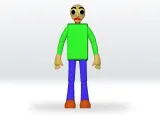 Baldi STL file 3D Model Fanart Character-1