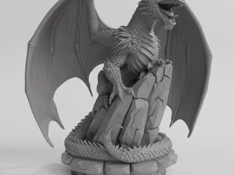 Der Wächterdrache des Steingipfels.stl