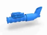 Jet engine 5 Scale 1:25-0
