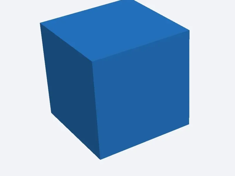 1 cm küp