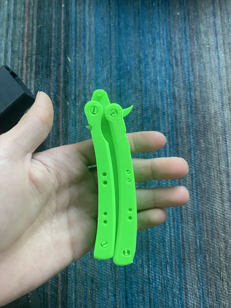 Home page module: butterfly knife 