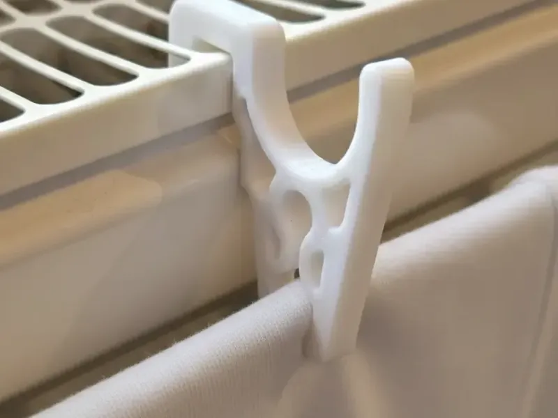 Pinza ropa para radiador