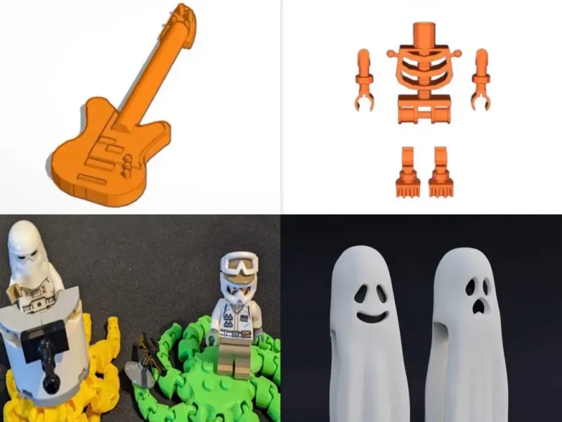 16 random lego things