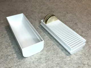 25x silver coin 1oz storage tube