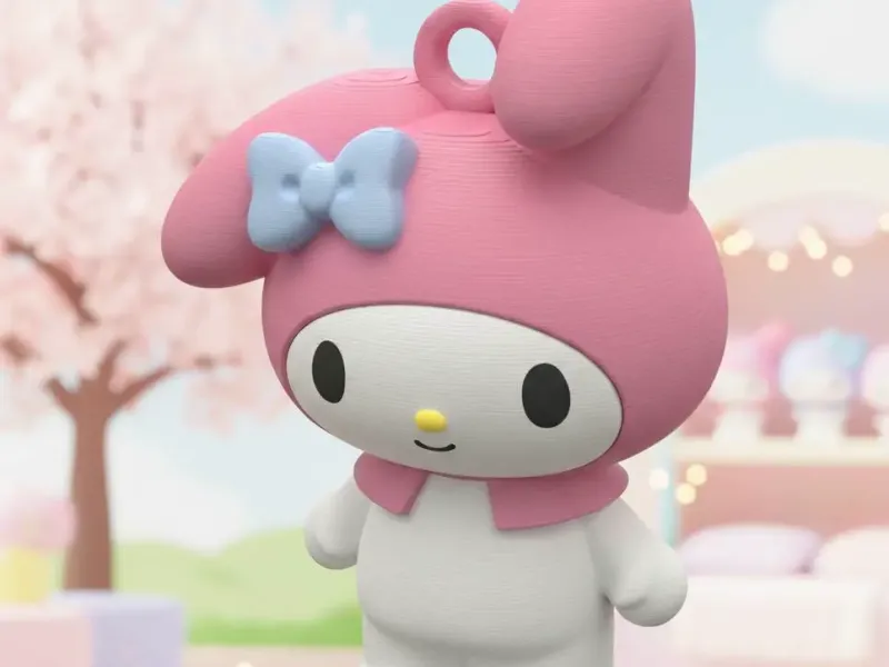my melody keychain