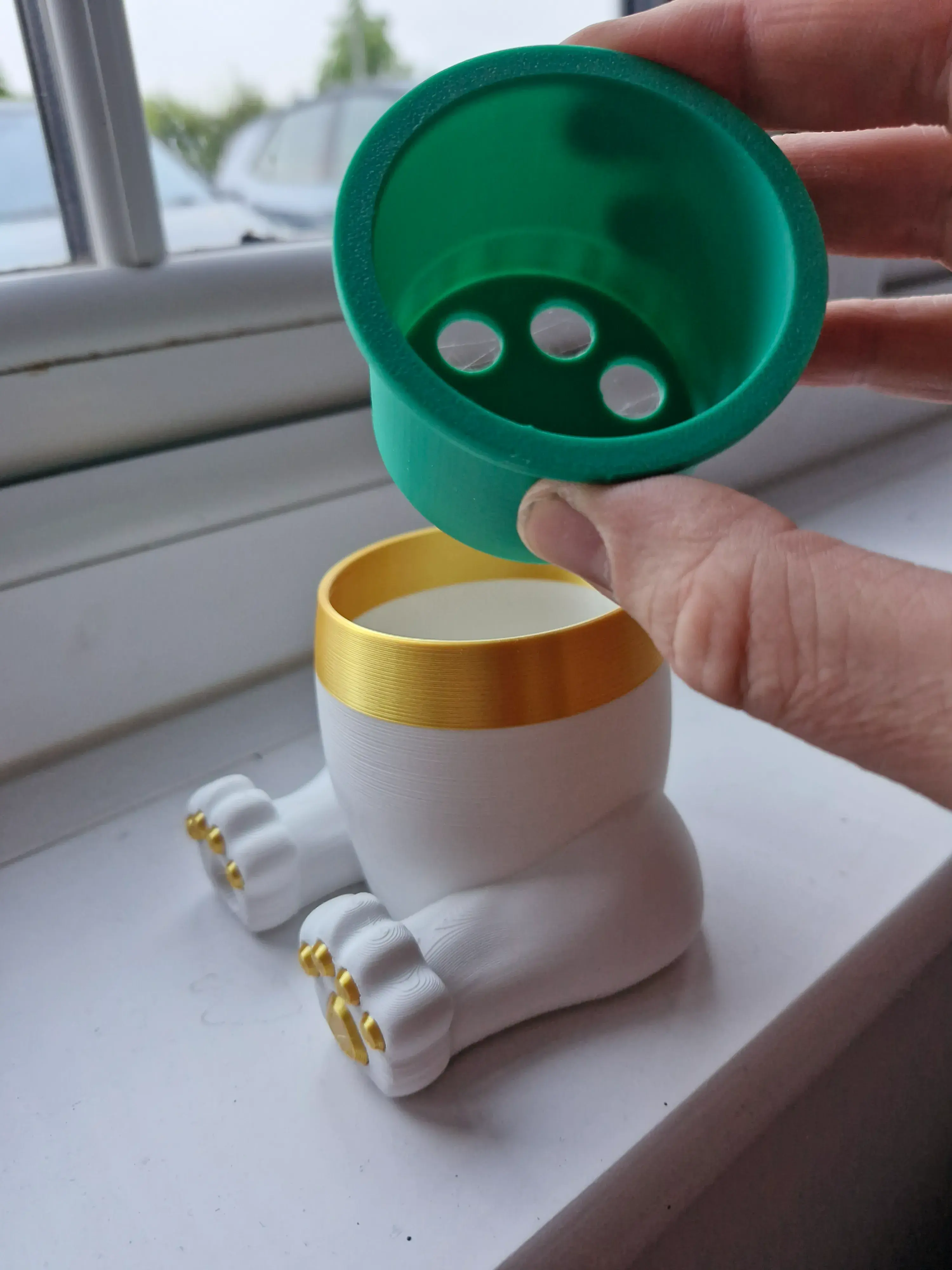 Cat Feet Succulent / Plant Pot