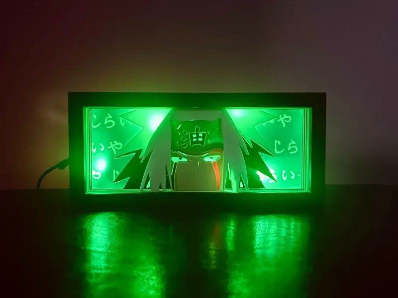 Jiraiya- LED Lightbox - GEEN AMS VEREIST