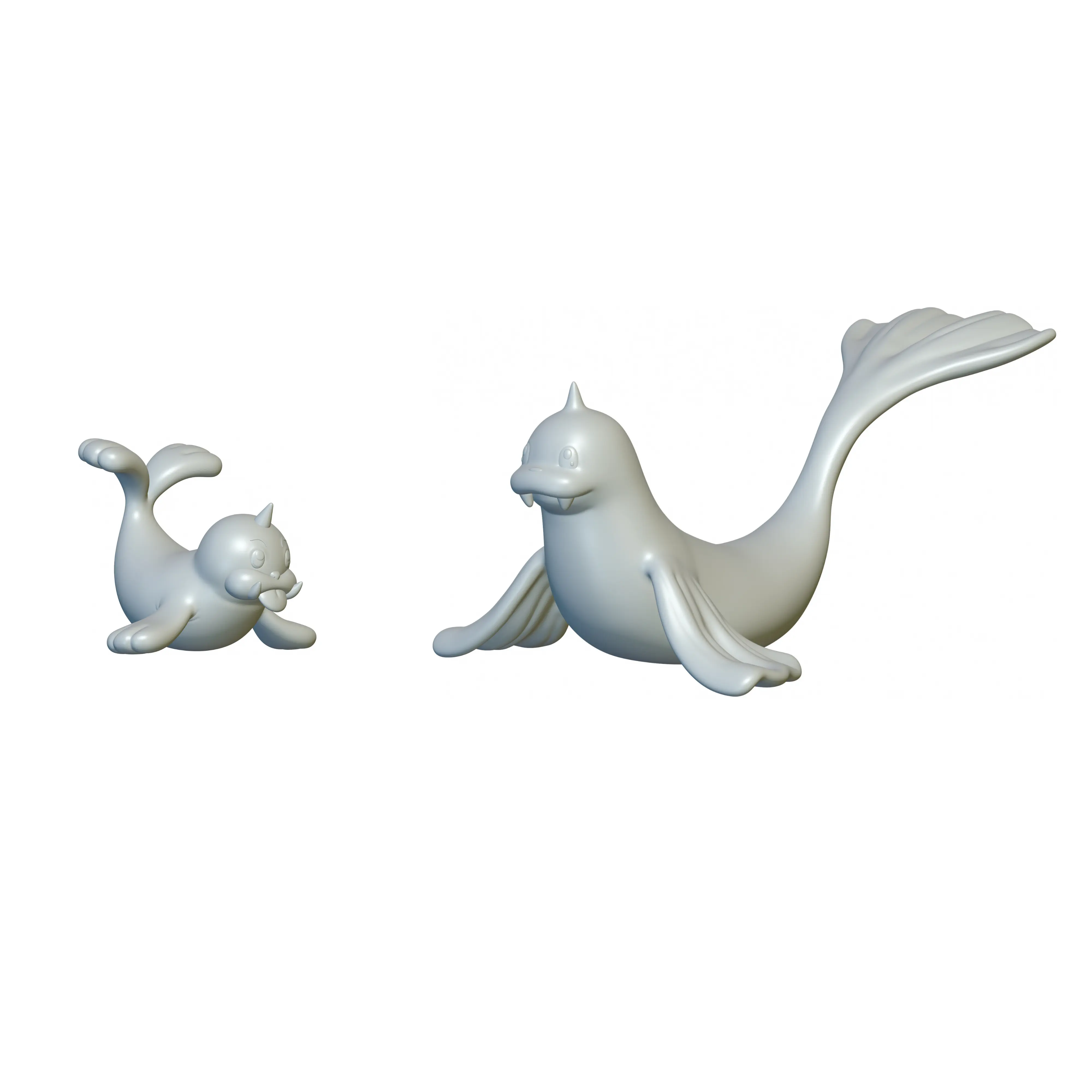 Pokemon Seel & Dewgong (#86 & #87) - 3D Printing!