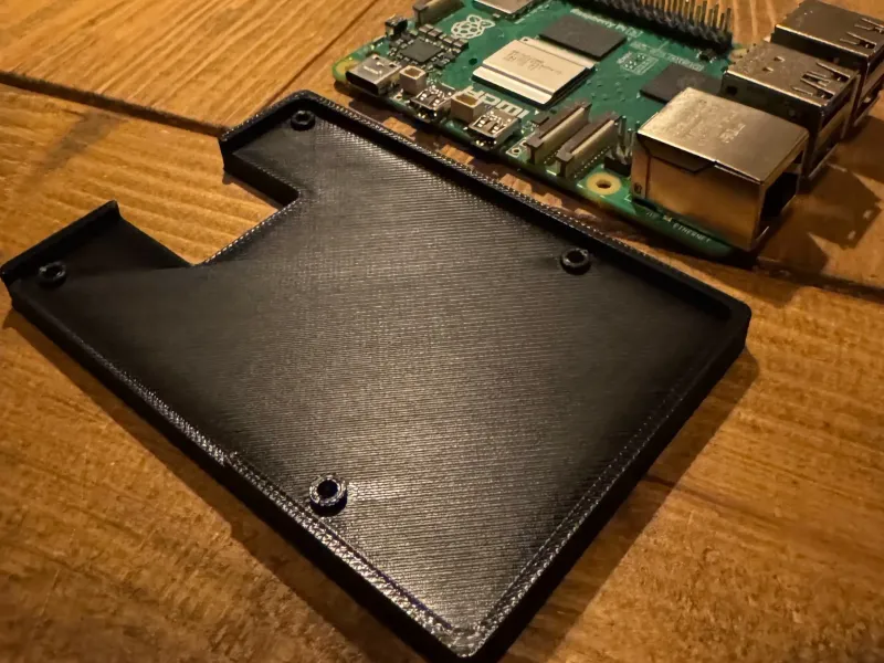 Raspberry Pi 5 Case/mount +model for Pi 5 with cooling