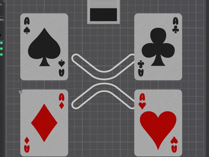 4 Aces with SparkX Logo