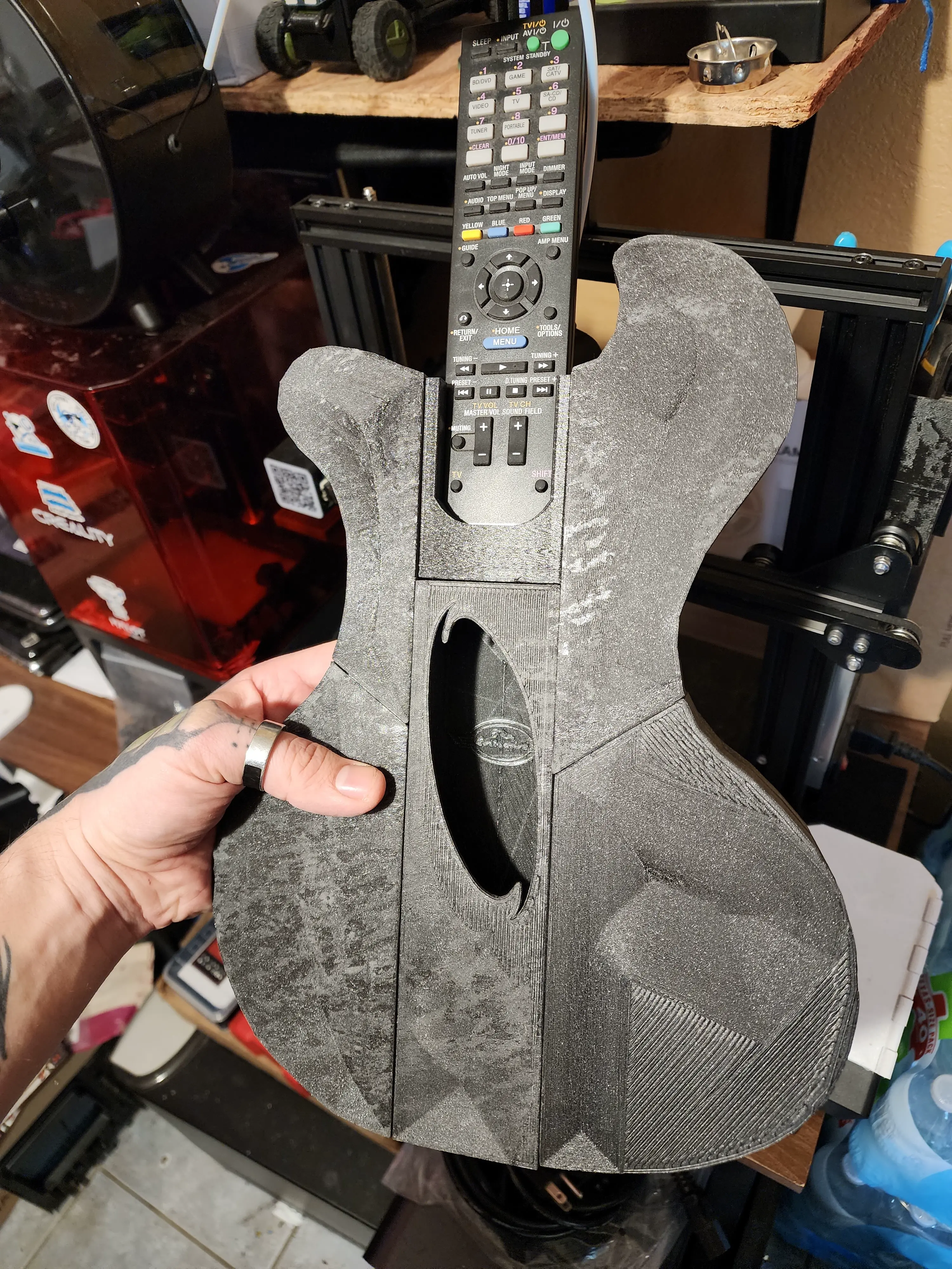 Modular Guitar Remote Holder - Sony Sound System