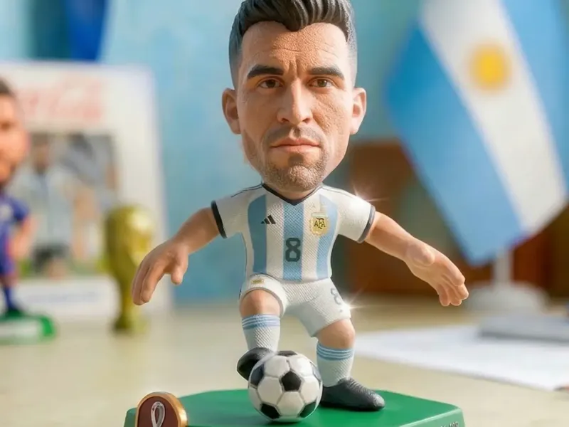 LLavero de Campeones del Mundo 2022 - Marcos Acuña