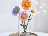 Daisy Floral Decor | Flower Head & Stem – Modular Assembly-2