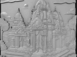 temples cartoons