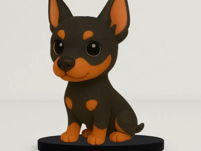 cute dobermann