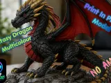3D Printed Dragon for Showcase Decoration !!!-1