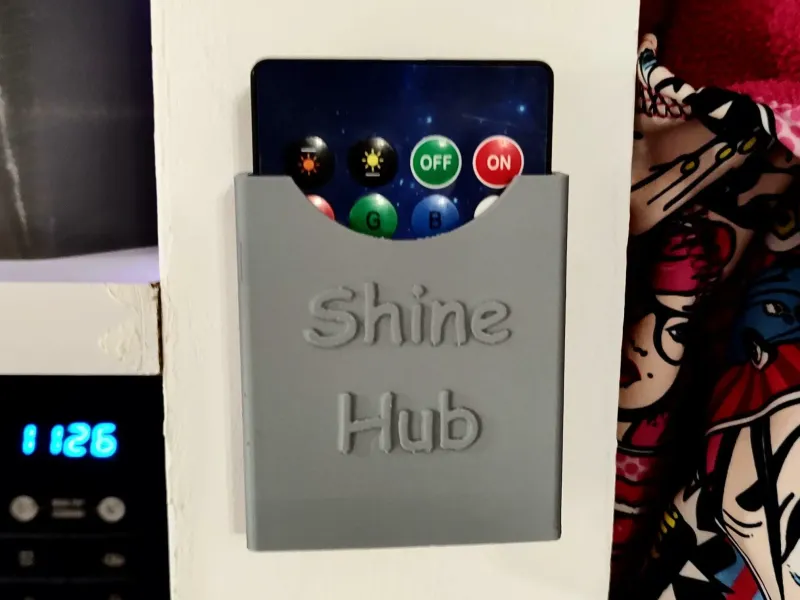 RGBW Remote Control Wall-Mounted Holder