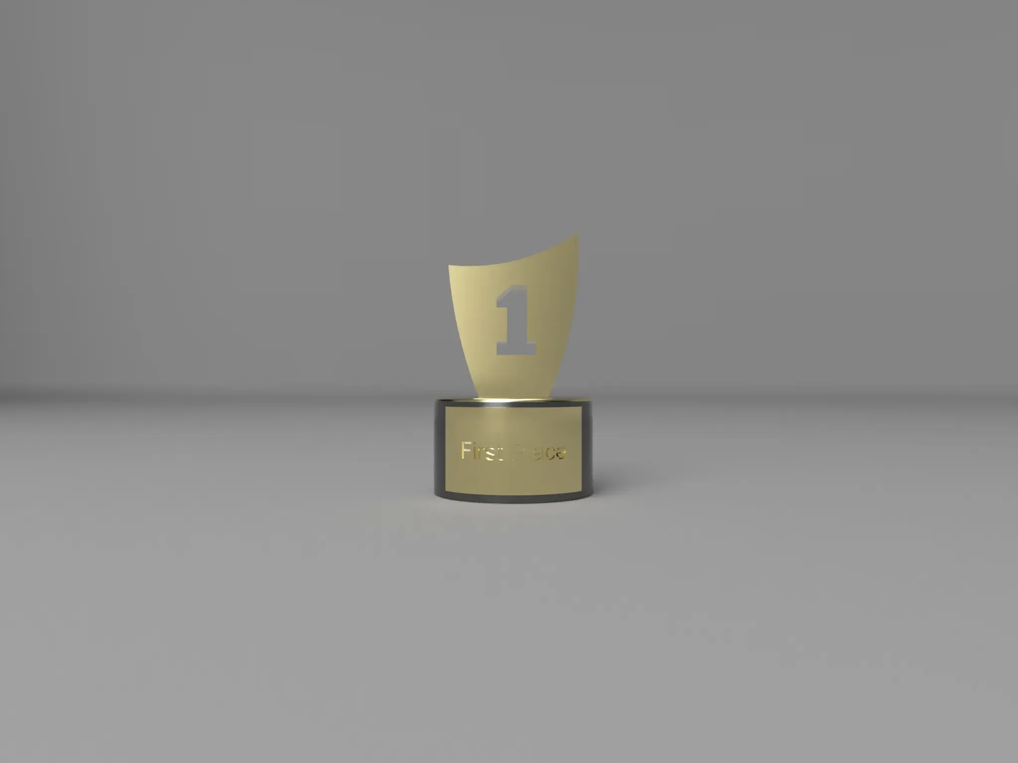 Simple trophy