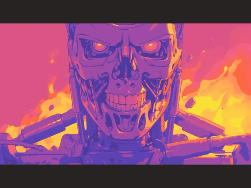 Terminator - Canvas Multicolor