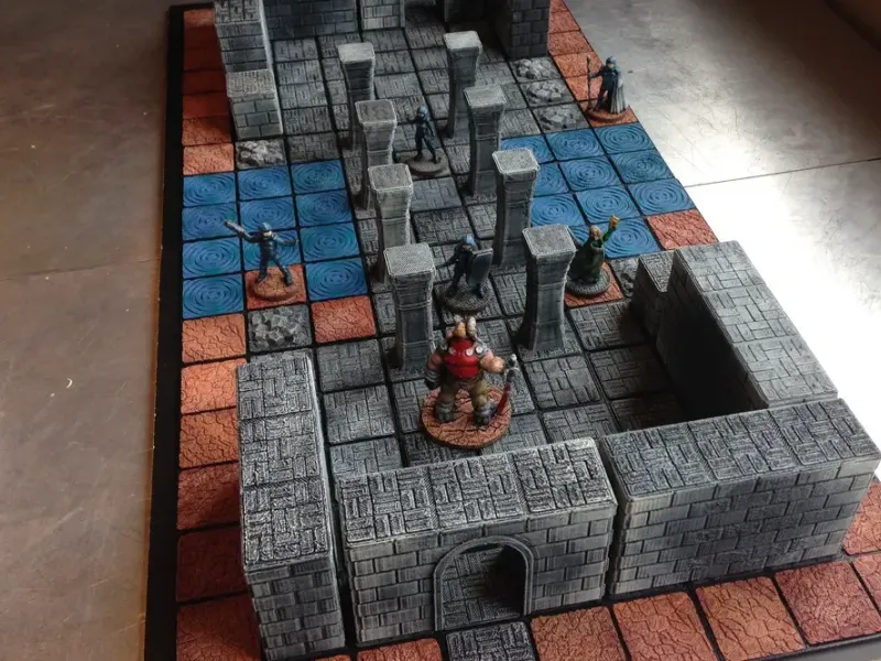 Wayfarer Tactics: Modular Terrain System (Simple Stonework)