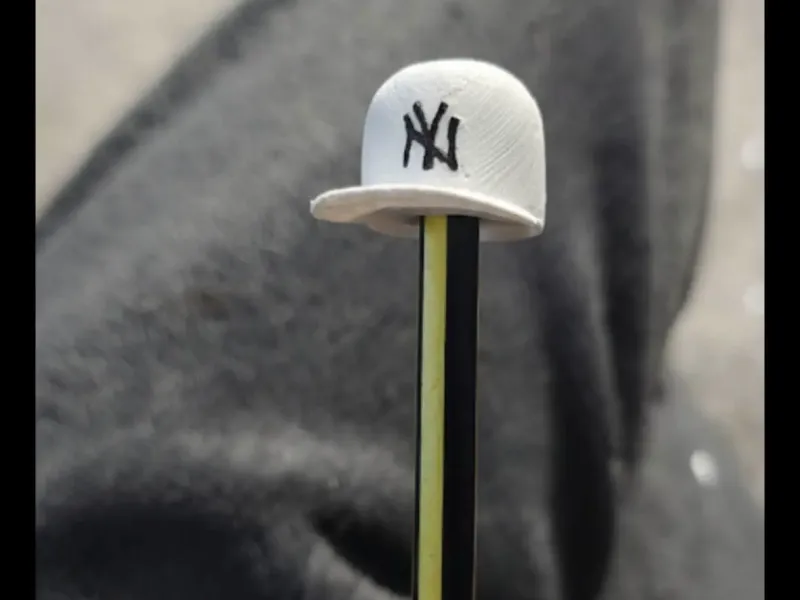 Cap pencil topper
