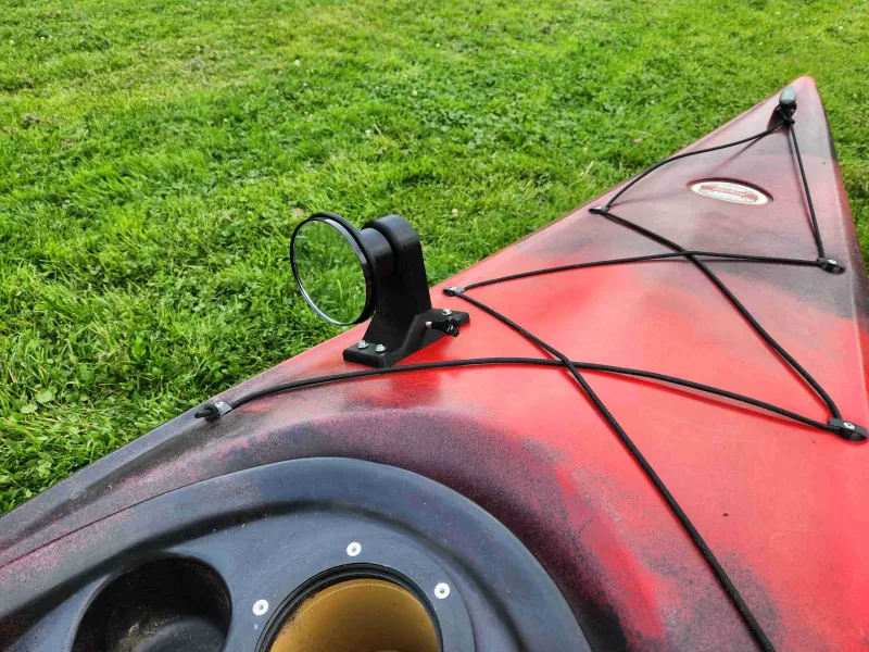 Espelho retrovisor amovível para caiaques