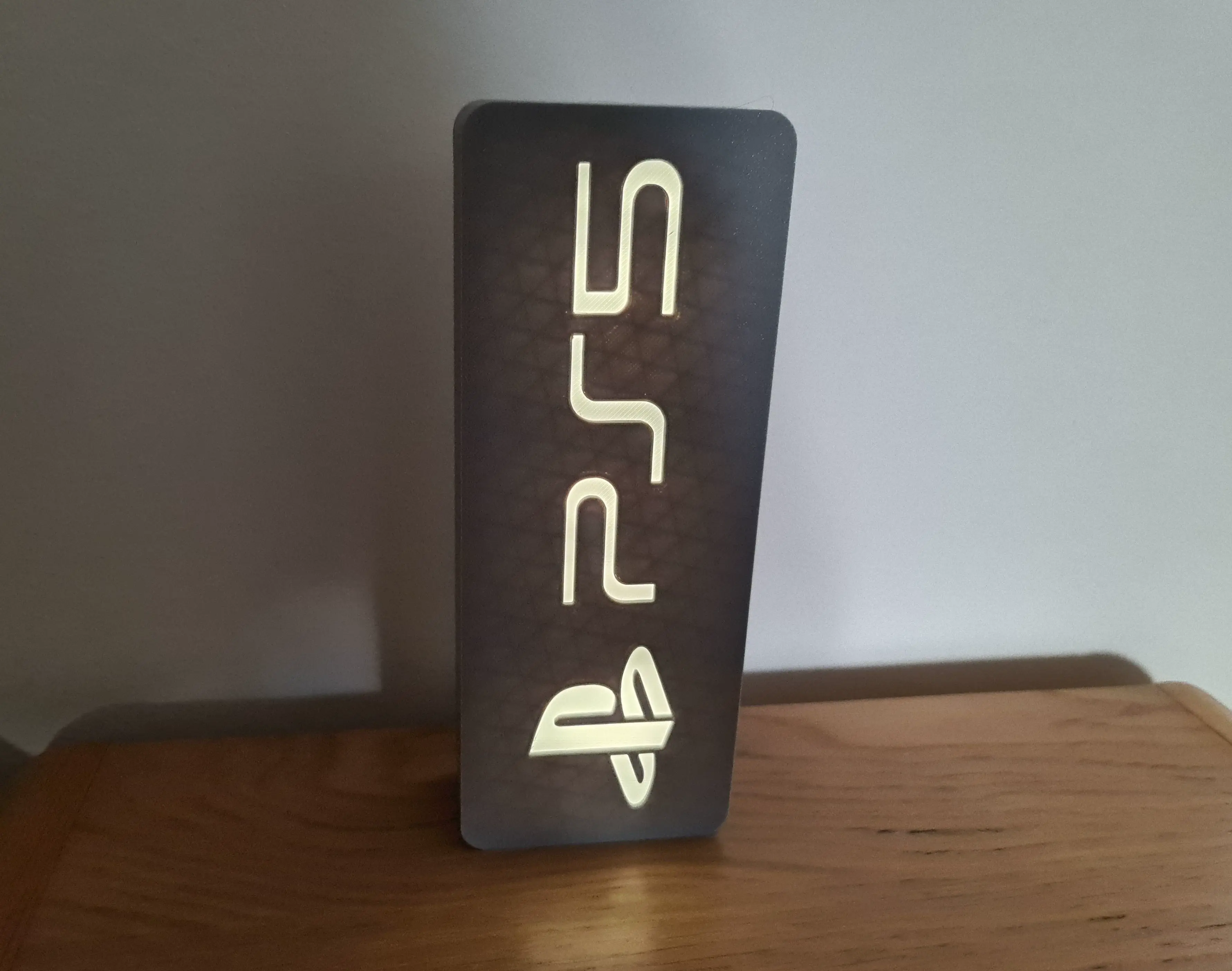 LED Lightbox Sony Playstation PS5 Console Gamer Gaming licht